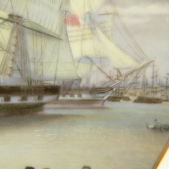 MARCOPOLO Great Clipper Ships Plate Collection 1981 Franklin Porcelain UHH&S - Picture 8 of 11